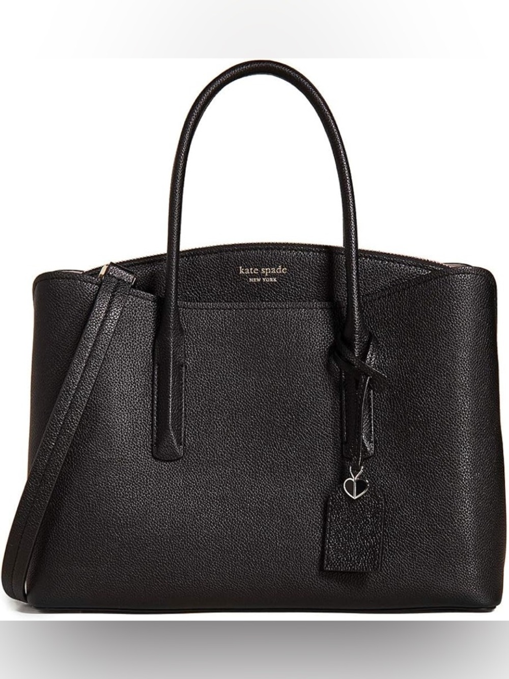 Kate Spade New York Margaux Satchel | Black - Picture 6 of 16